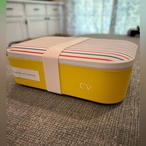 Clare V for Anthropologie Yellow Lunch Bento Box